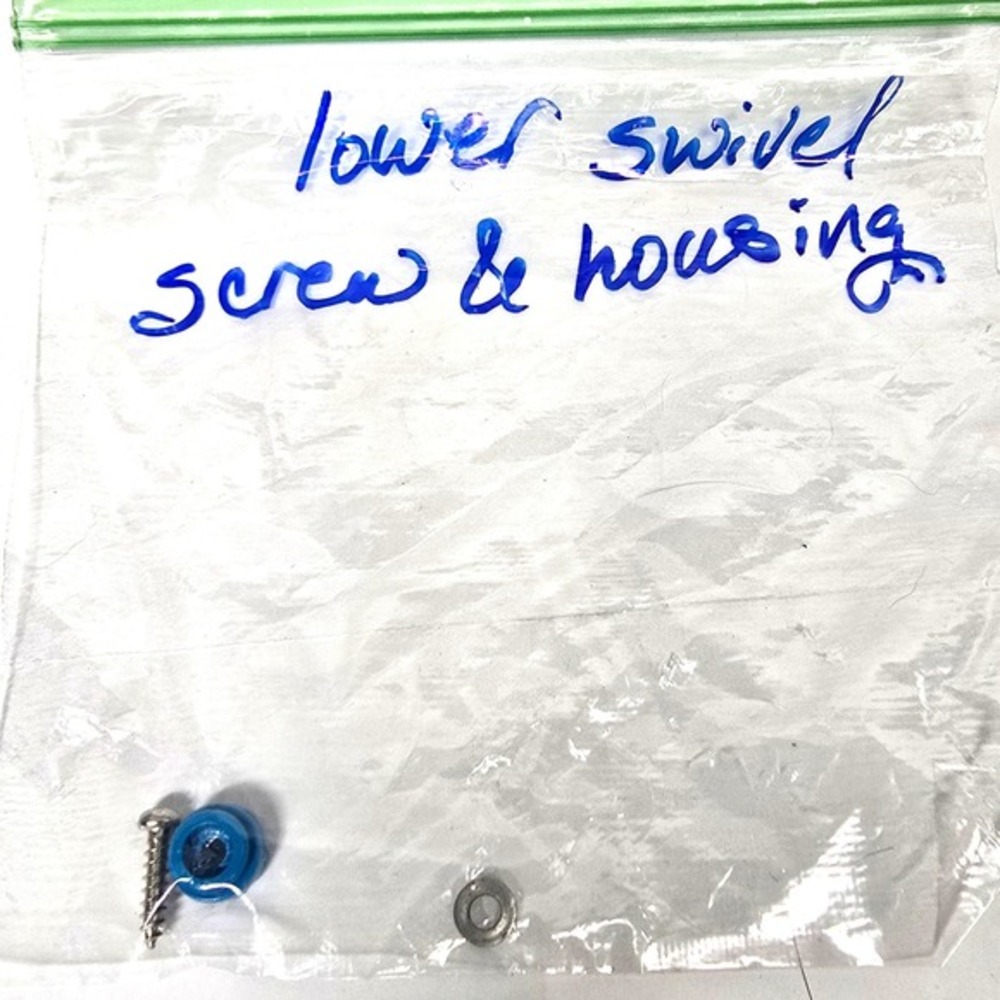 Bissell SpinWave 2315 Cordless Mop Lower Swivel Screw & Housing Replacement Part